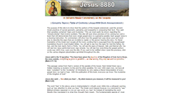 Desktop Screenshot of jesus8880.com